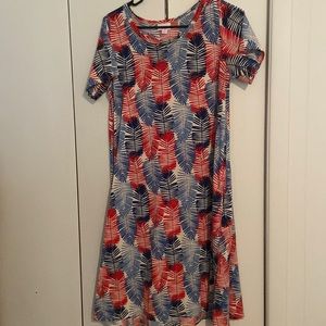 Carly Lularoe dress with pockets